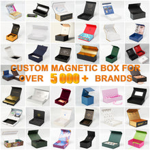 Custom logo book-style box