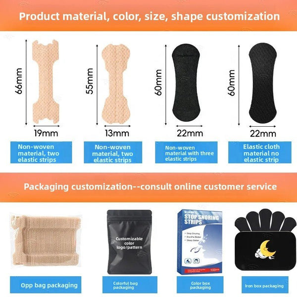 Anti - Snoring Nasal Patch - PackTapeHub