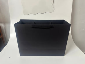 Black Paper Gift Bags - PackTapeHub