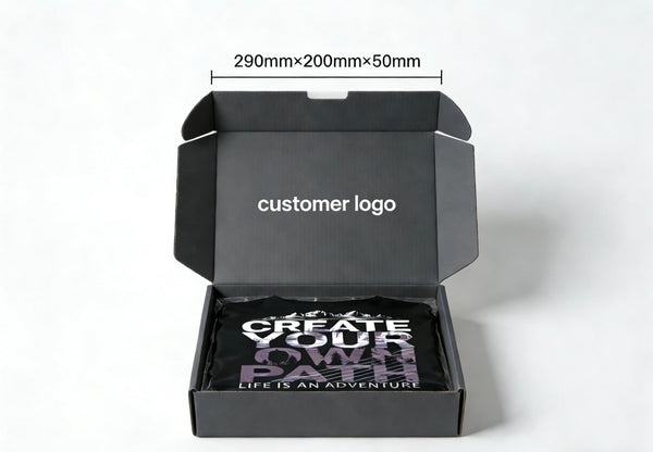 Clothing corrugated packaging box. - PackTapeHub