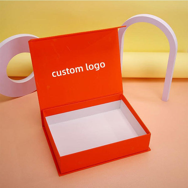 Custom Logo Magnetic Gift Box - PackTapeHub