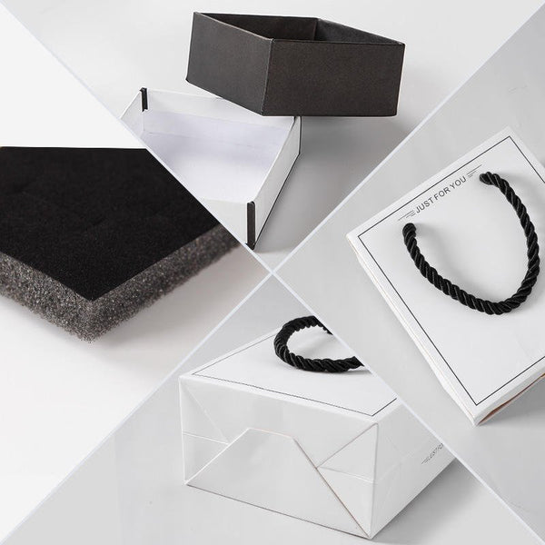 Fashion Mini Portable Ring Stud Earrings Necklace Box - PackTapeHub