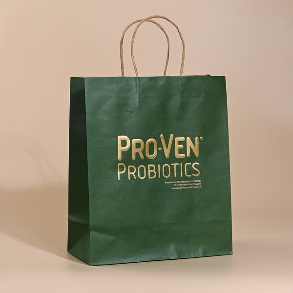 Kraft Paper Shopping Bags - PackTapeHub