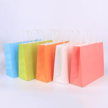 Stock Kraft Paper Gift Bags - PackTapeHub