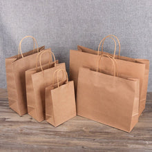 Stock Kraft Paper Gift Bags - PackTapeHub
