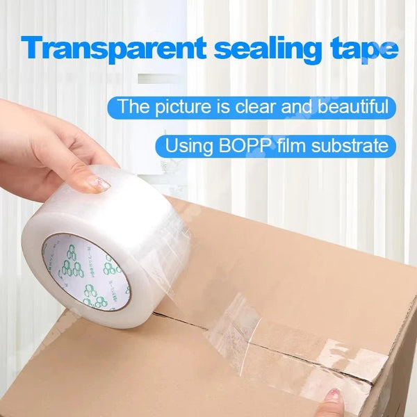 Transparent BOPP Packing Tape - PackTapeHub
